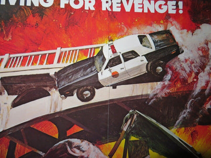 SPEEDTRAP FOLDED US ONE SHEET POSTER JOE DON BAKER TYNE DALY 1977 - Rendezvous Cinema