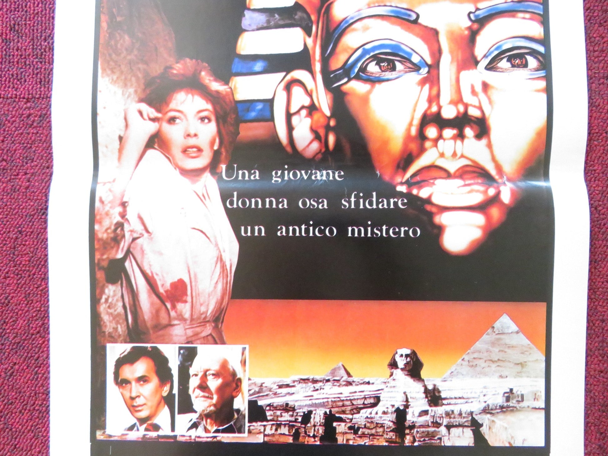 SPHINX ITALIAN LOCANDINA POSTER FRANK LANGELLA 1981 Rendezvous Cinema Movie posters