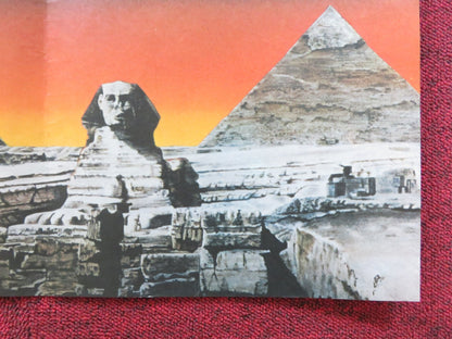 SPHINX UK QUAD POSTER FOLDED LESLEY - ANNE DOWN FRANK LANGELLA 1981 Rendezvous Cinema Movie posters