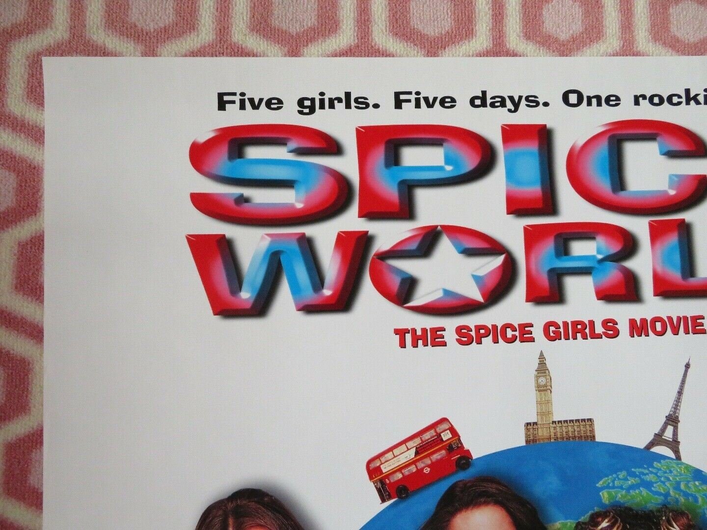 SPICE WORLD US ONE SHEET ROLLED POSTER SPICE GIRLS 1997 - Rendezvous Cinema