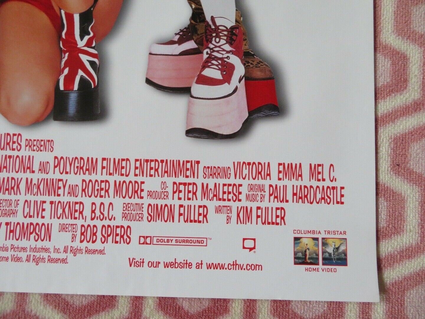 SPICE WORLD US ONE SHEET ROLLED POSTER SPICE GIRLS 1997 - Rendezvous Cinema