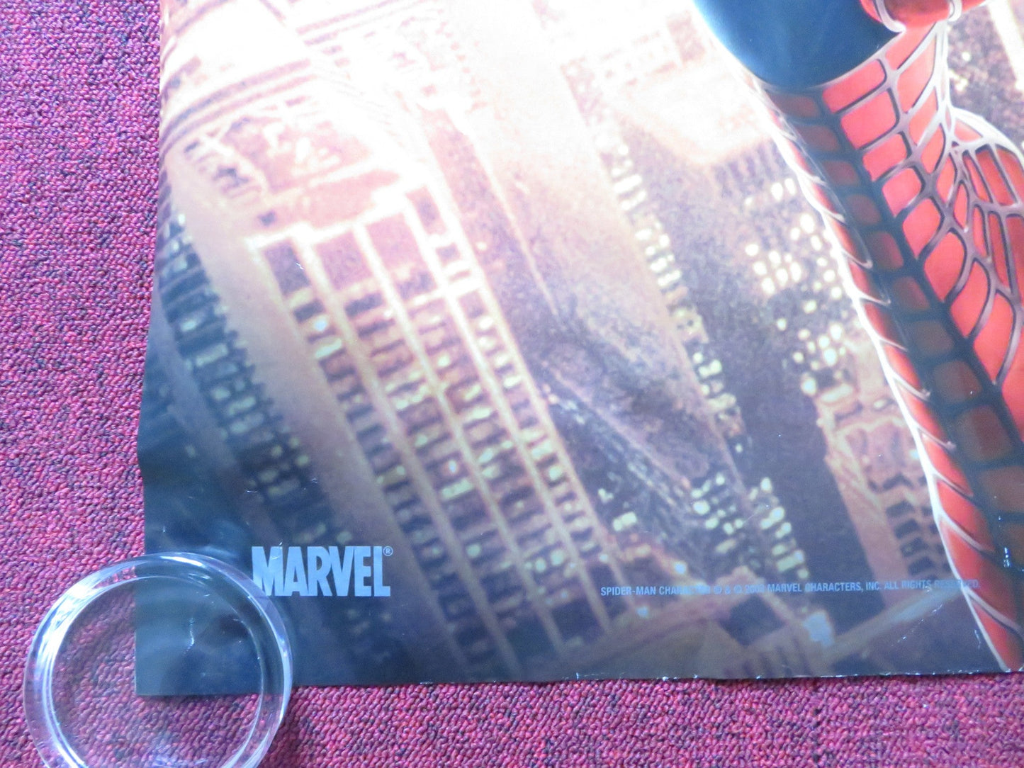 SPIDER - MAN 2 UK QUAD (30"x 40") ROLLED POSTER TOBEY MAGUIRE KIRSTEN DUNST 2004 Rendezvous Cinema Movie posters