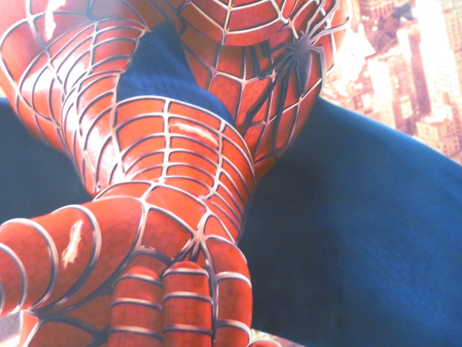 SPIDER - MAN 2 UK QUAD (30"x 40") ROLLED POSTER TOBEY MAGUIRE KIRSTEN DUNST 2004 Rendezvous Cinema Movie posters