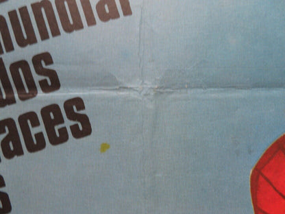 SPIDER - MAN SPANISH ROLLED POSTER NICOLAS HAMMOND ROBERT F. SIMON 1977 Movie posters