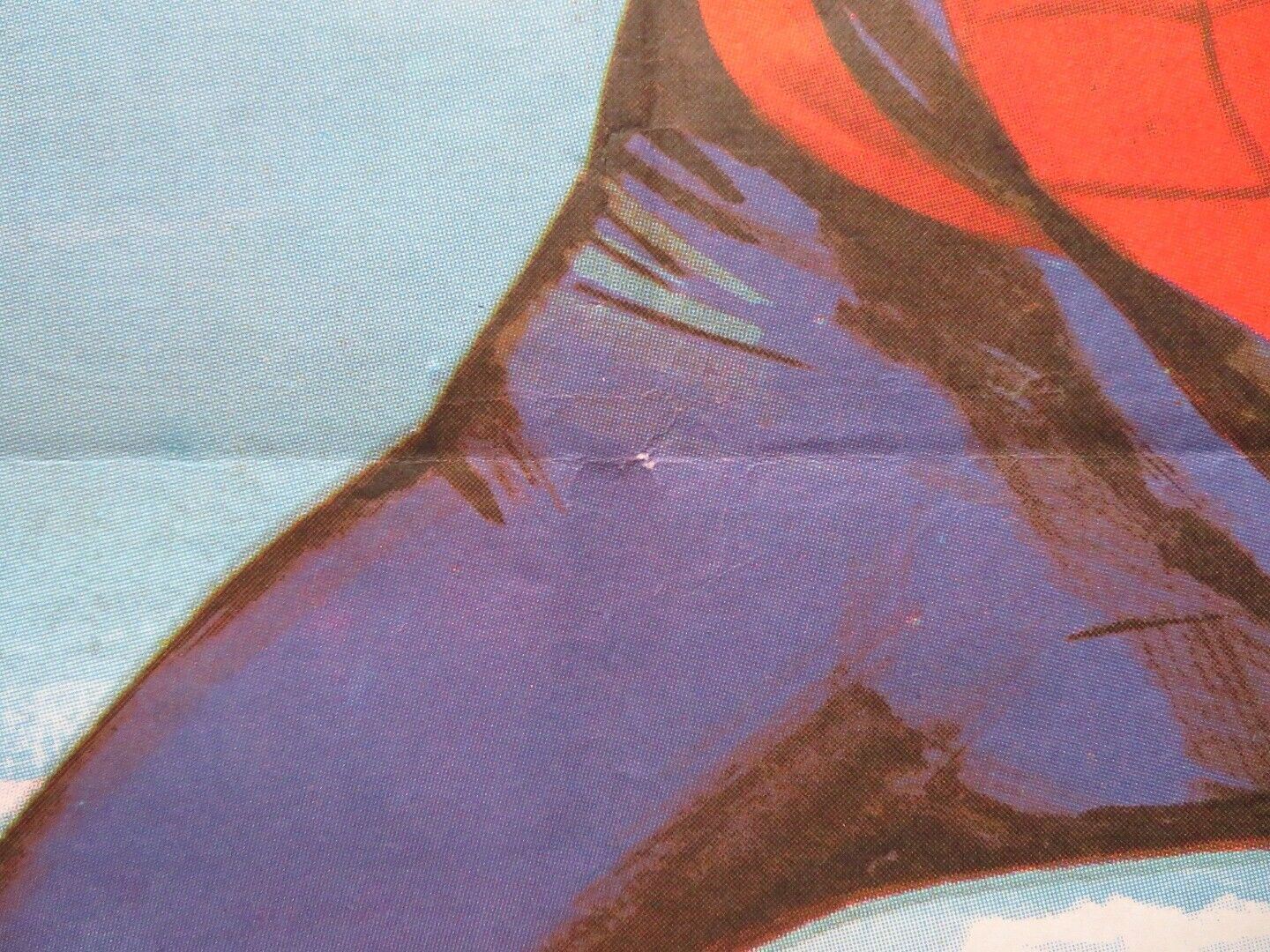 SPIDER - MAN SPANISH ROLLED POSTER NICOLAS HAMMOND ROBERT F. SIMON 1977 Movie posters