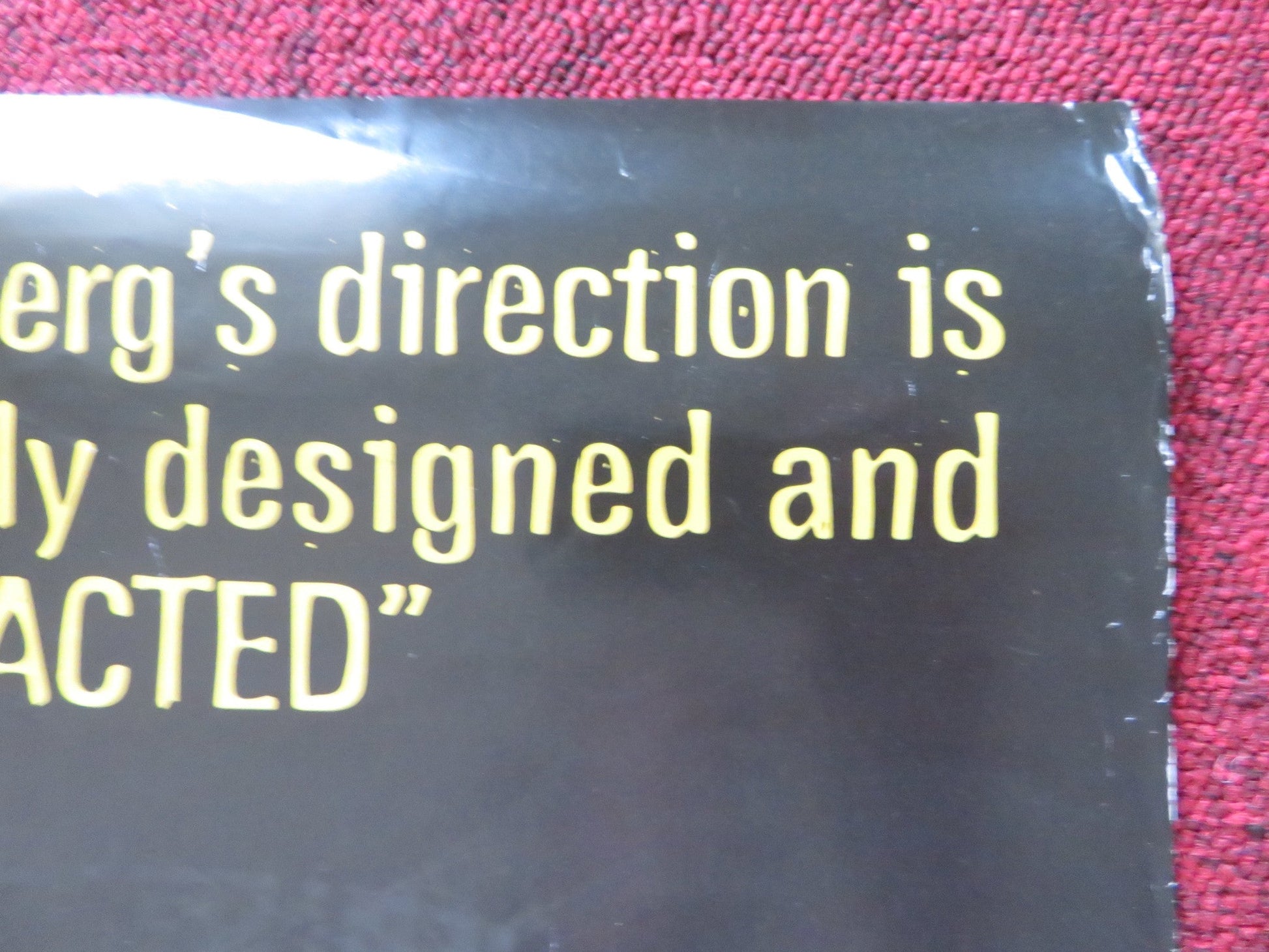 SPIDER VHS VIDEO POSTER DAVID CRONENBERG RALPH FIENNES 2002 Rendezvous Cinema Movie posters