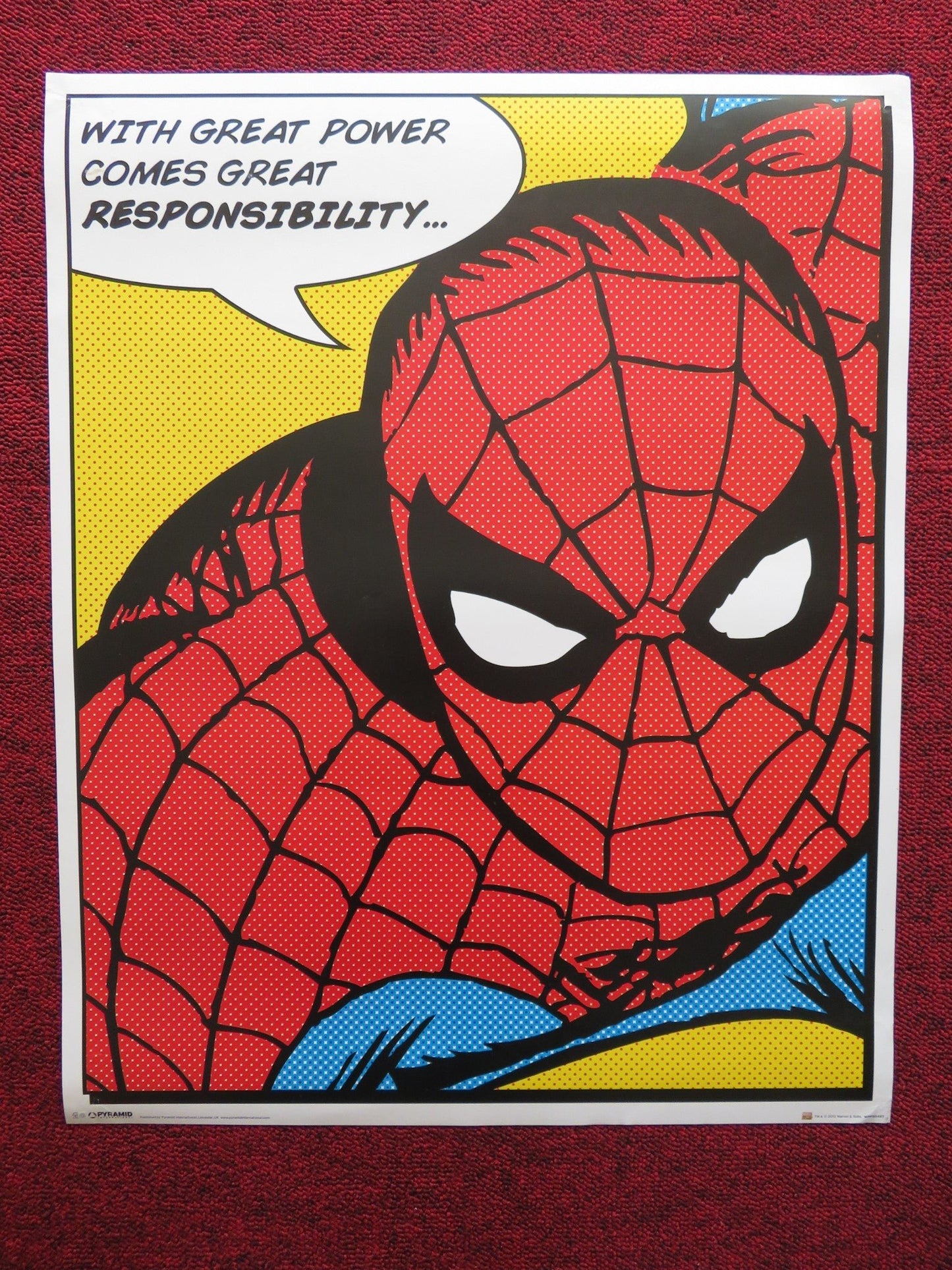 SPIDERMAN POSTER MARVEL 2012 Rendezvous Cinema Movie posters