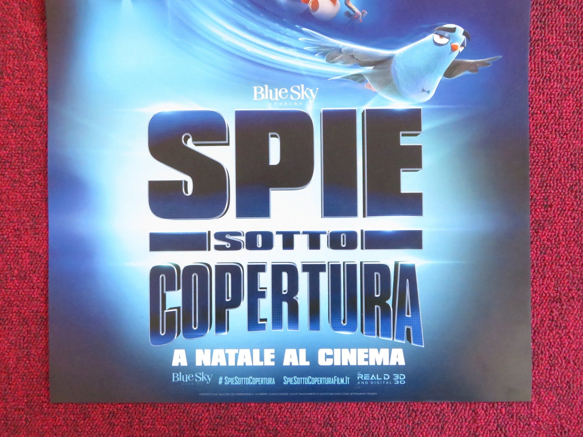 SPIES IN DISGUISE ITALIAN LOCANDINA POSTER RACHEL BROSNAHAN JARRETT BRUNO 2019 Rendezvous Cinema Movie posters