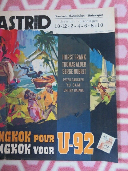 SPIONAGE TE BANGKOK VOOR U - 92/ Thirteen Days to Die BELGIUM (14"x 20") POSTER Movie posters