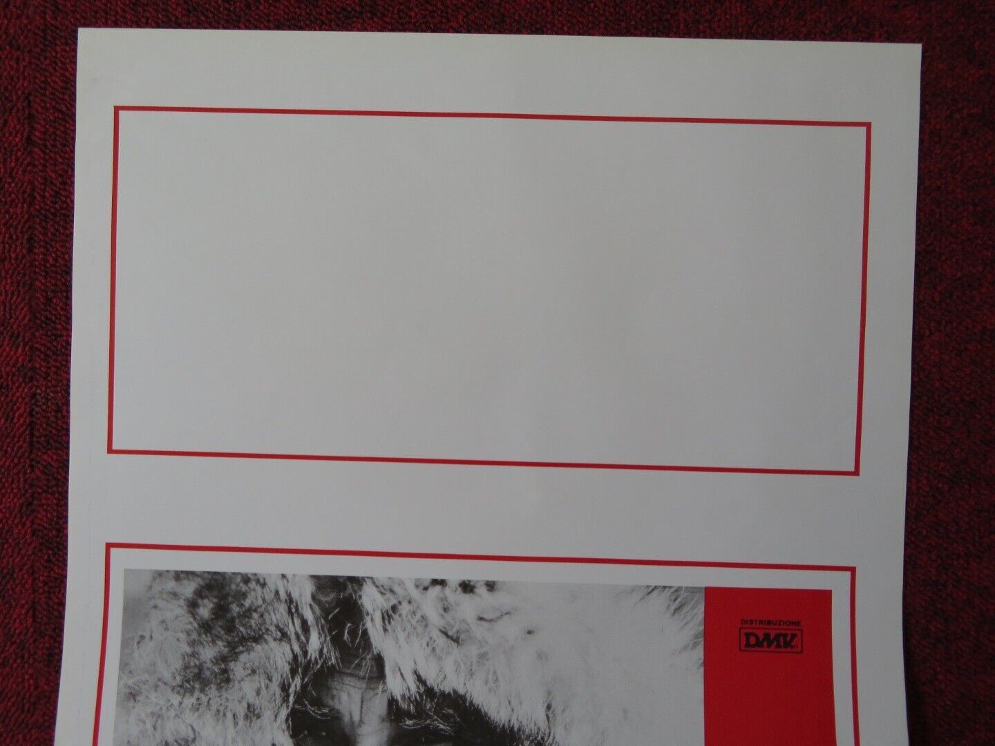 SPIRIT OF THE WIND ITALIAN LOCANDINA (27.5"x13") POSTER SLIM PICKENS 1988 Movie posters