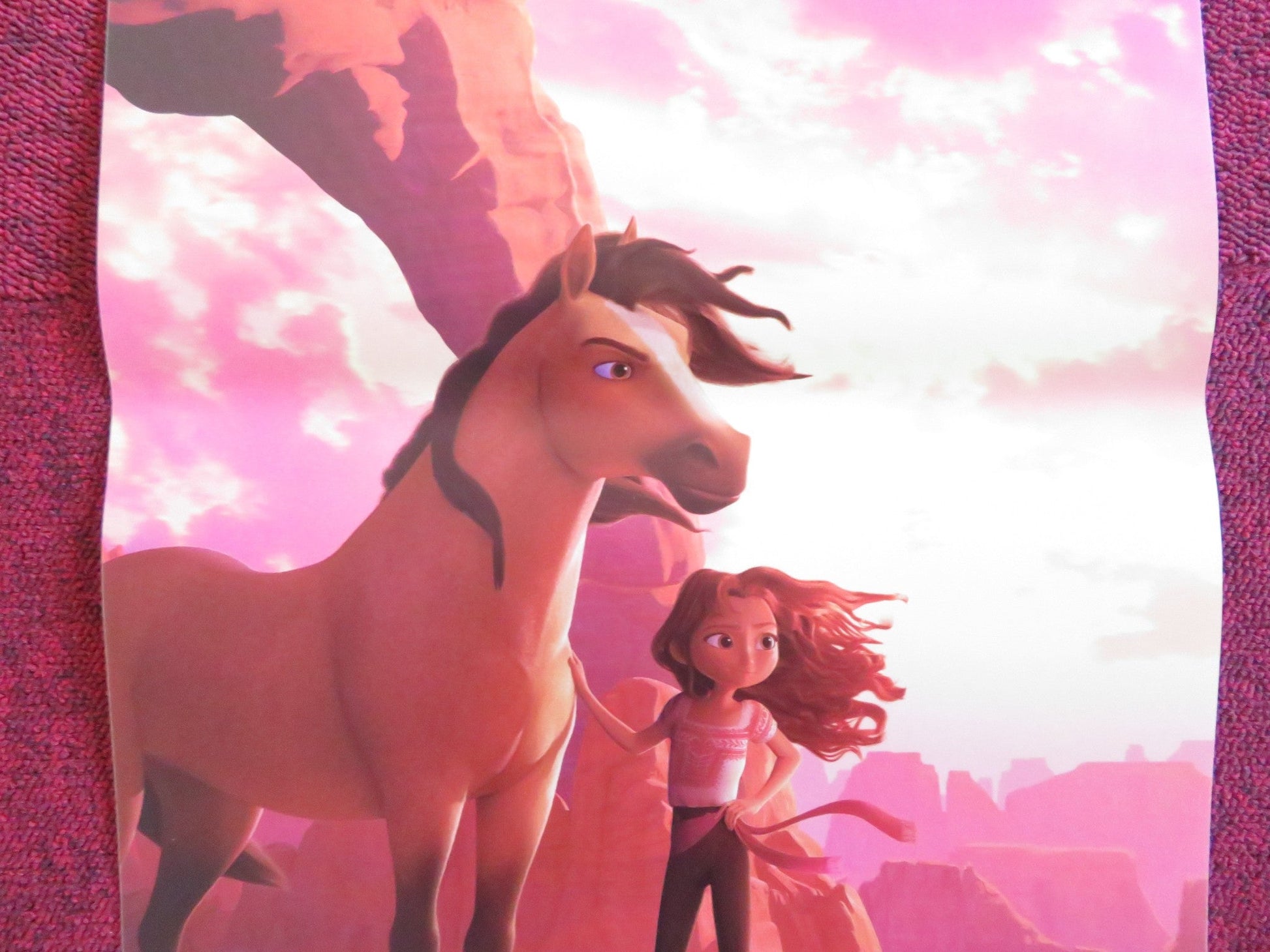 SPIRIT UNTAMED ITALIAN LOCANDINA POSTER ISABELA MERCED MARSAI MARTIN 2021 Rendezvous Cinema Movie posters