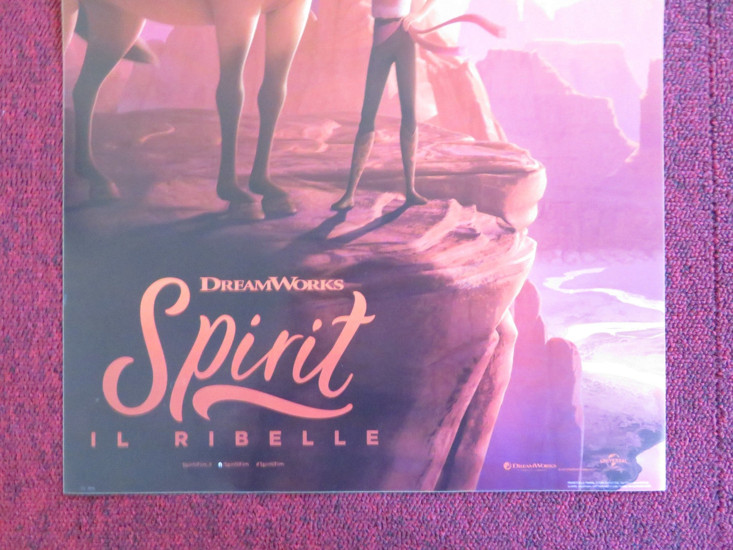 SPIRIT UNTAMED ITALIAN LOCANDINA POSTER ISABELA MERCED MARSAI MARTIN 2021 Rendezvous Cinema Movie posters