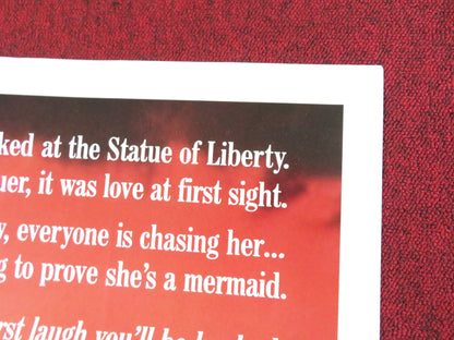 SPLASH FOLDED US ONE SHEET POSTER TOM HANKS DARYL HANNAH 1984 Rendezvous Cinema Movie posters