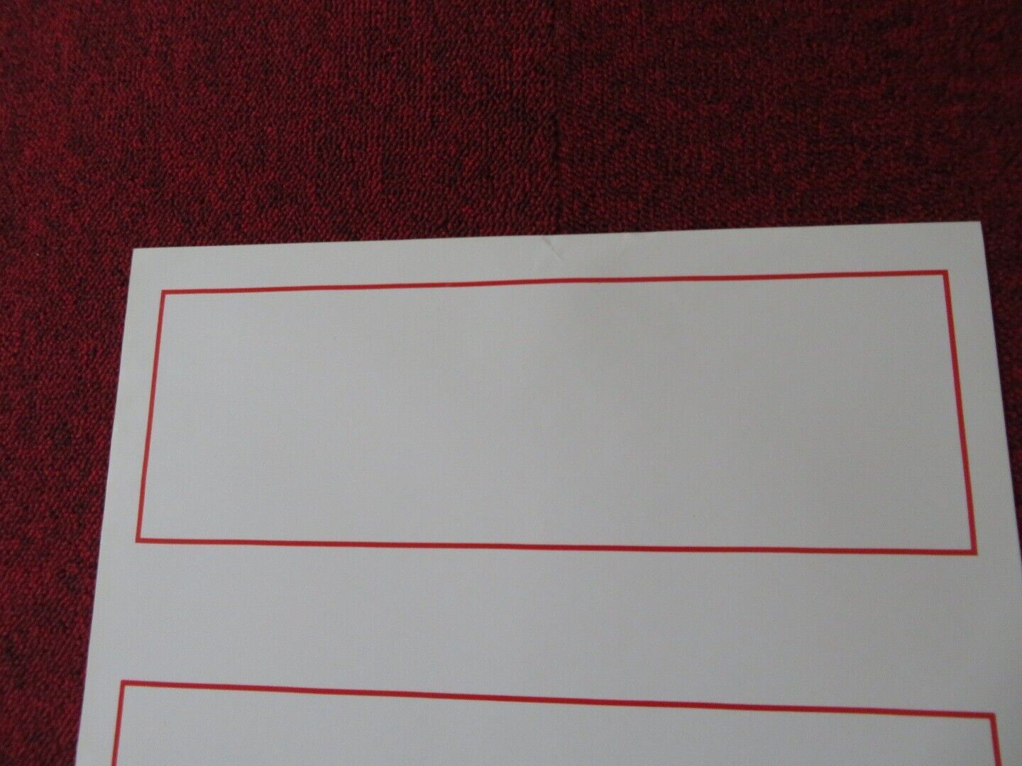 SPLENDOR ITALIAN LOCANDINA (27.5"x13") POSTER JOHNATHON SCHAECH 2000 Movie posters