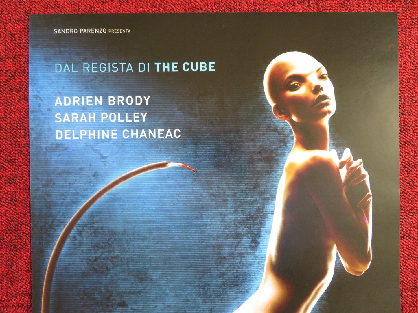 SPLICE ITALIAN LOCANDINA POSTER ADRIEN BRODY SARAH POLLEY 2009 Rendezvous Cinema Movie posters