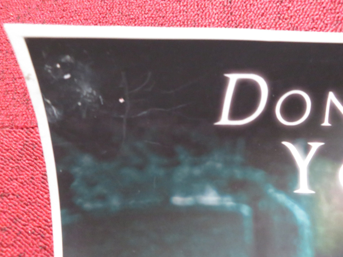 SPLINTERED POSTER STEPHEN WALTERS HOLLY WESTON 2010 Rendezvous Cinema Movie posters