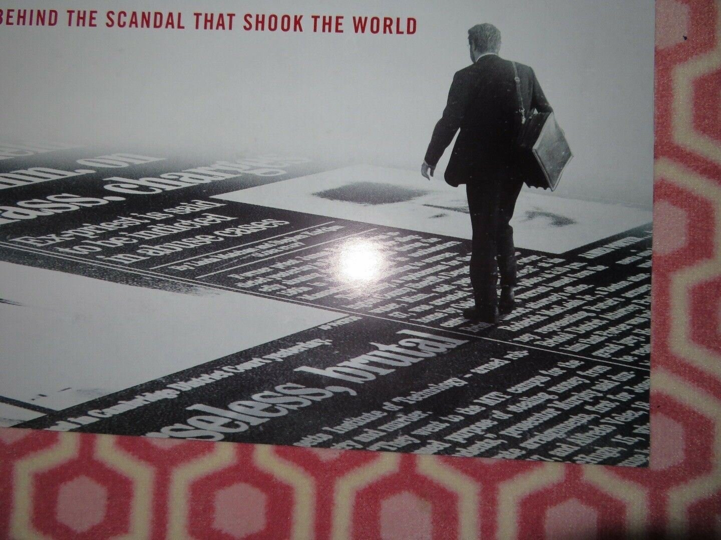 SPOTLIGHT UK ONE SHEET (27"x 41") ROLLED POSTER MARK RUFFALO MICHAEL KEATON 2015 Movie posters