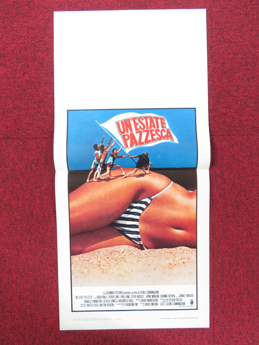 SPRING BREAK ITALIAN LOCANDINA POSTER DAVID KNELL PERRY LANG 1983 Rendezvous Cinema Movie posters