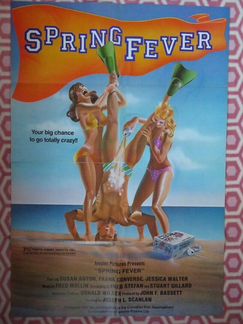 SPRING FEVER US ONE SHEET POSTER SUSAN ANTON 1982 Movie posters
