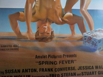 SPRING FEVER US ONE SHEET POSTER SUSAN ANTON 1982 Movie posters