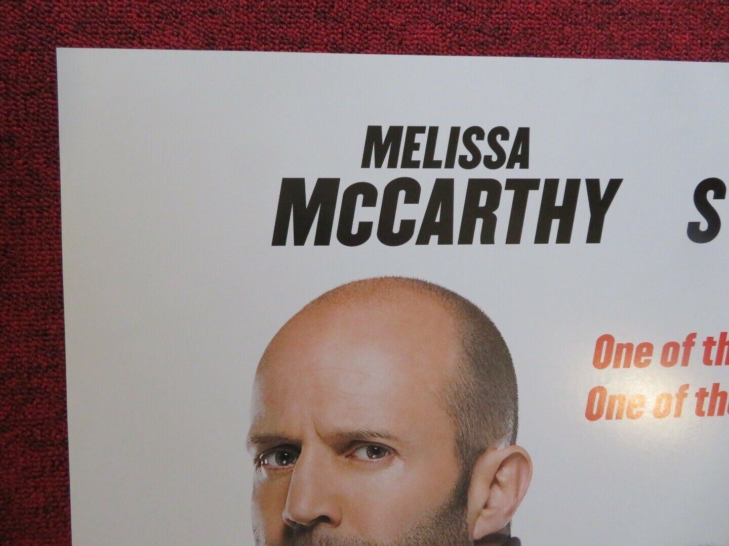 SPY B US ONE SHEET ROLLED POSTER JUDE LAW MELISSA MCCARTHY 2015 Movie posters