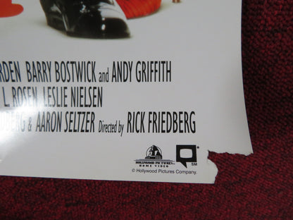 SPY HARD VHS VIDEO POSTER LESLIE NIELSEN NICOLLETTE SHERIDAN 1996 Rendezvous Cinema Movie posters