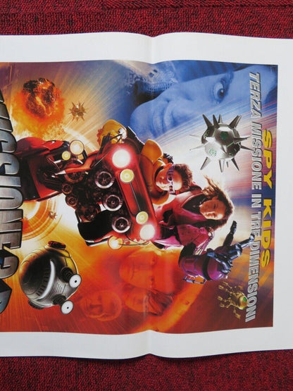 SPY KIDS 3: GAME OVER ITALIAN LOCANDINA (27.5"x13") POSTER STALLONE BANDERAS '03 Movie posters
