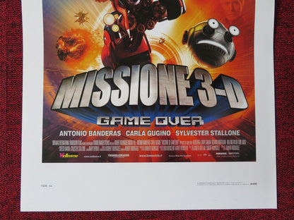 SPY KIDS 3: GAME OVER ITALIAN LOCANDINA (27.5"x13") POSTER STALLONE BANDERAS '03 Movie posters