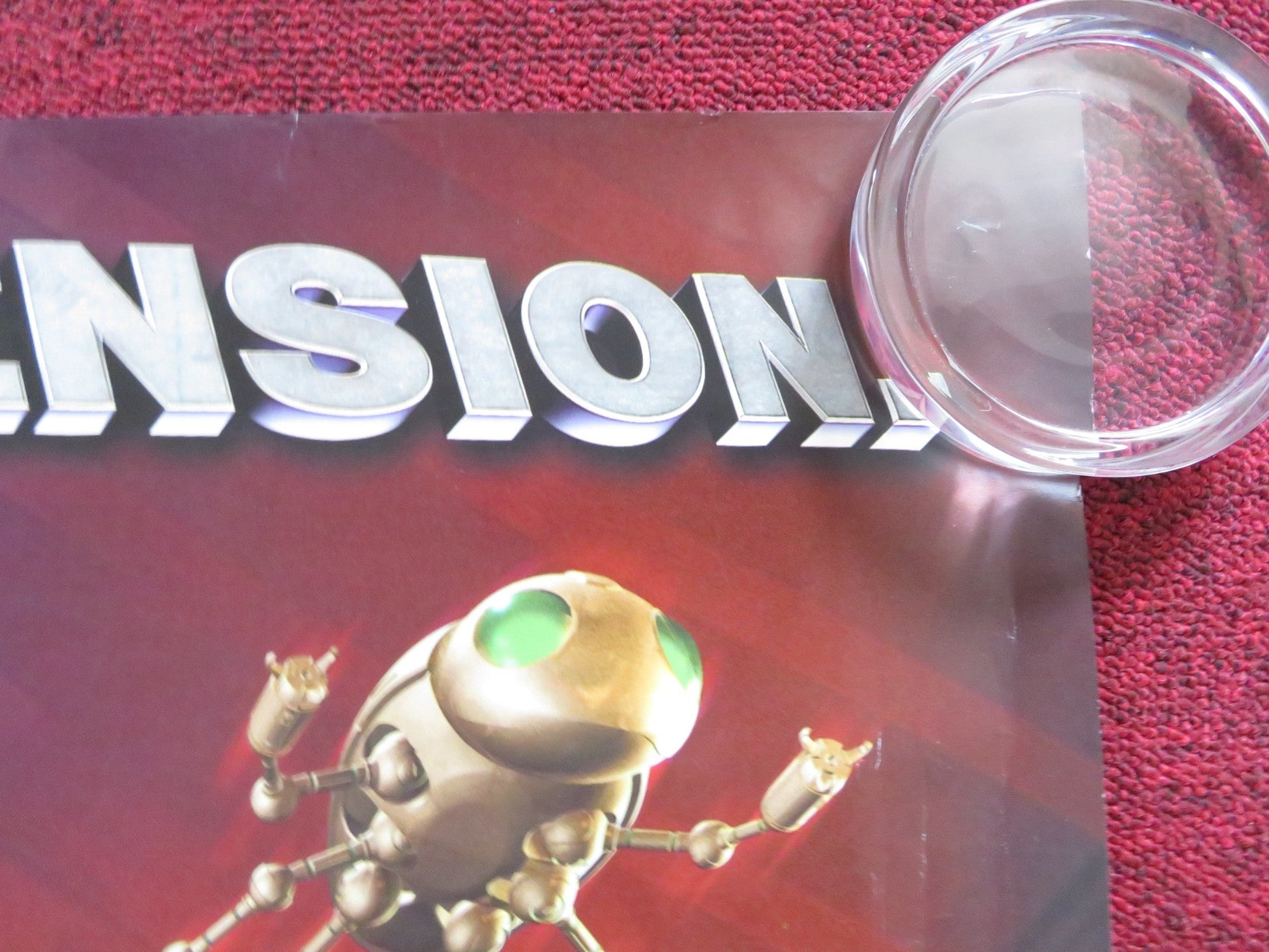 SPY KIDS 3: GAME OVER UK QUAD (30"x 40") ROLLED POSTER ANTONIO BANDERAS 2003 Rendezvous Cinema Movie posters