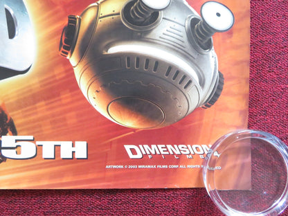 SPY KIDS 3: GAME OVER UK QUAD (30"x 40") ROLLED POSTER ANTONIO BANDERAS 2003 Rendezvous Cinema Movie posters