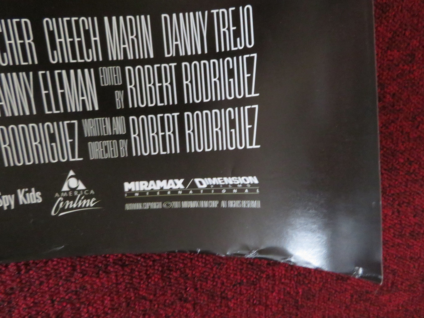 SPY KIDS UK QUAD (30"x 40") ROLLED POSTER ANTONIO BANDERAS CARLA GUGINO 2001 Rendezvous Cinema Movie posters