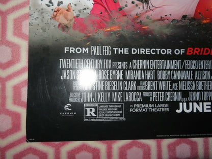 SPY VERSION B US ONE SHEET ROLLED POSTER MELISSA MCCARTHY JASON STATHAM 2015 Movie posters