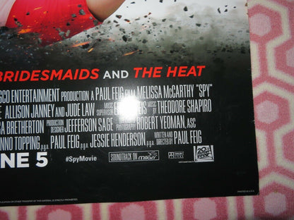 SPY VERSION B US ONE SHEET ROLLED POSTER MELISSA MCCARTHY JASON STATHAM 2015 Movie posters