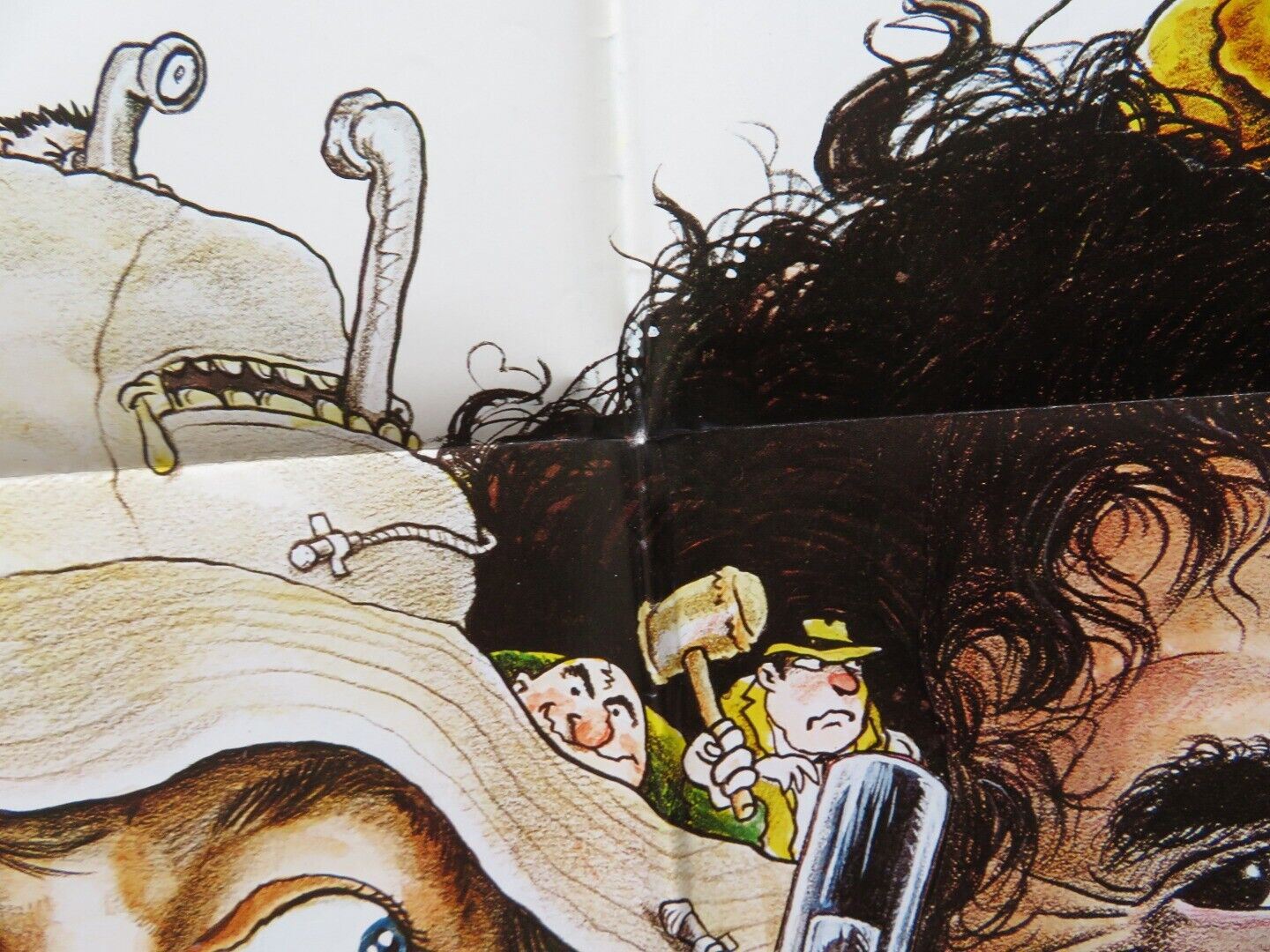 S*P*Y*S FOLDED US ONE SHEET POSTER ELLIOTT GOULD DONALD SUTHERLAND 1974 - Rendezvous Cinema