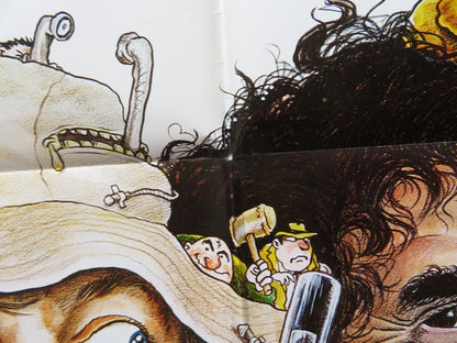 S*P*Y*S FOLDED US ONE SHEET POSTER ELLIOTT GOULD DONALD SUTHERLAND 1974 - Rendezvous Cinema