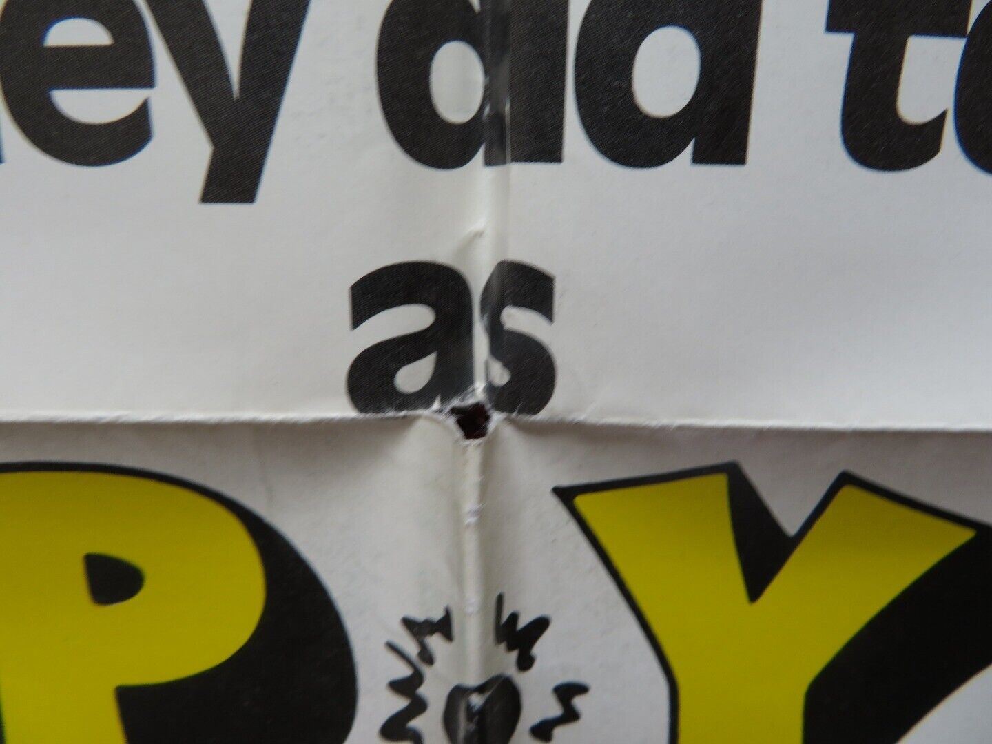 S*P*Y*S FOLDED US ONE SHEET POSTER ELLIOTT GOULD DONALD SUTHERLAND 1974 - Rendezvous Cinema