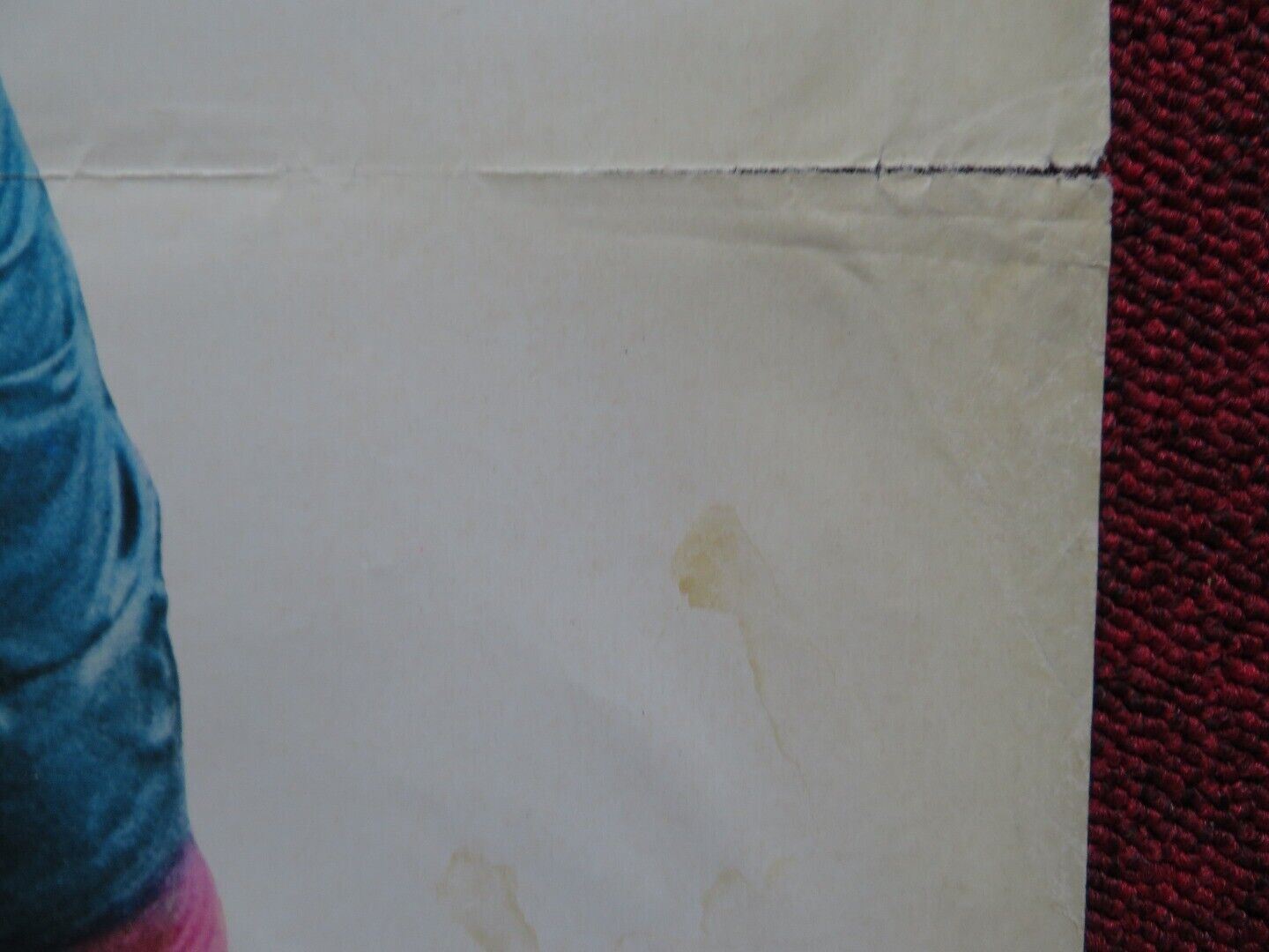 SQUADRA ANTISCIPPO ITALIAN FOGLIO ROLLED POSTER JACK PALANCE TOMAS MILIAN 1976 Movie posters