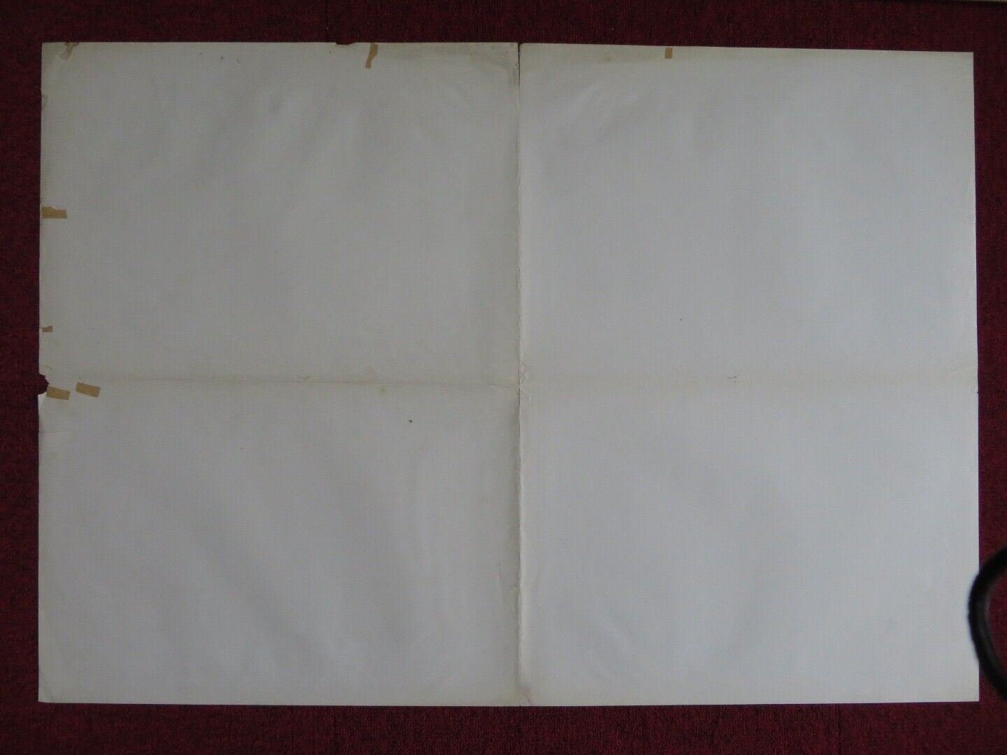 SQUADRA ANTISCIPPO ITALIAN FOGLIO ROLLED POSTER JACK PALANCE TOMAS MILIAN 1976 Movie posters