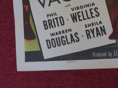 SQUARE DANCE KATY FOLDED US ONE SHEET POSTER BARBARA JO ALLEN JIMMIE DAVIS 1950 - Rendezvous Cinema
