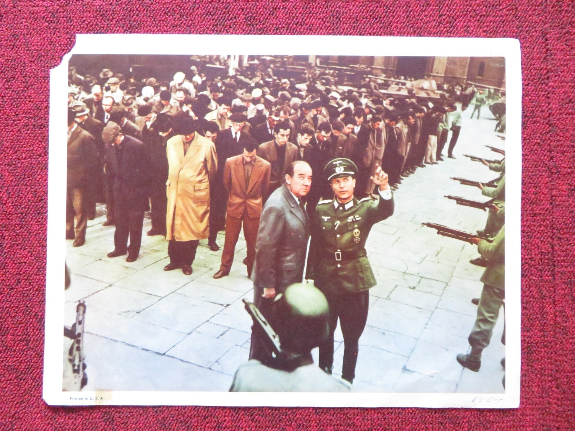 SQUARE OF VIOLENCE US LOBBY CARD FULL SET BRODERICK CRAWFORD 1963 Rendezvous Cinema Movie posters