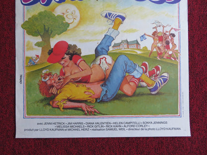 SQUEEZE PLAY FRENCH POSTER JIM HARRIS JENNIFER HETRICK 1979 Rendezvous Cinema Movie posters