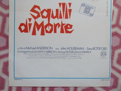 SQUILLI DI'MORTE/ Murder by Phone ITALIAN LOCANDINA (27.5"x13") POSTER 1983 Movie posters