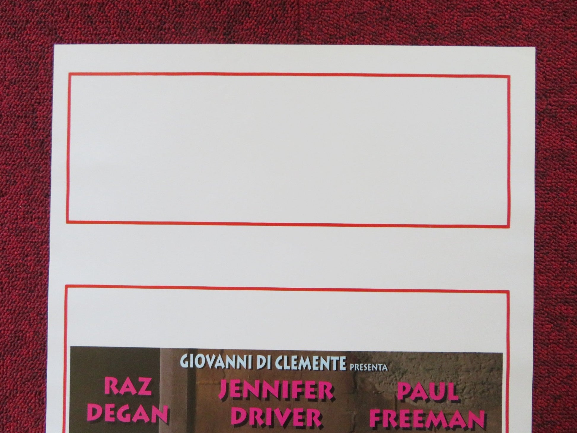 SQUILLO / CALL GIRL ITALIAN LOCANDINA POSTER RAZ DEGAN JENNIFER DRIVER 1996 Rendezvous Cinema Movie posters