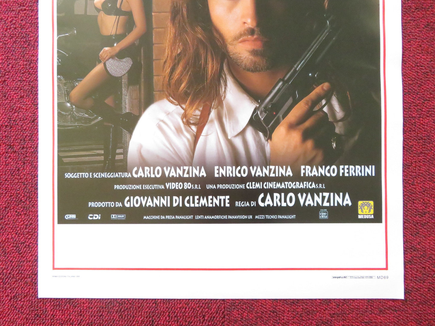 SQUILLO / CALL GIRL ITALIAN LOCANDINA POSTER RAZ DEGAN JENNIFER DRIVER 1996 Rendezvous Cinema Movie posters