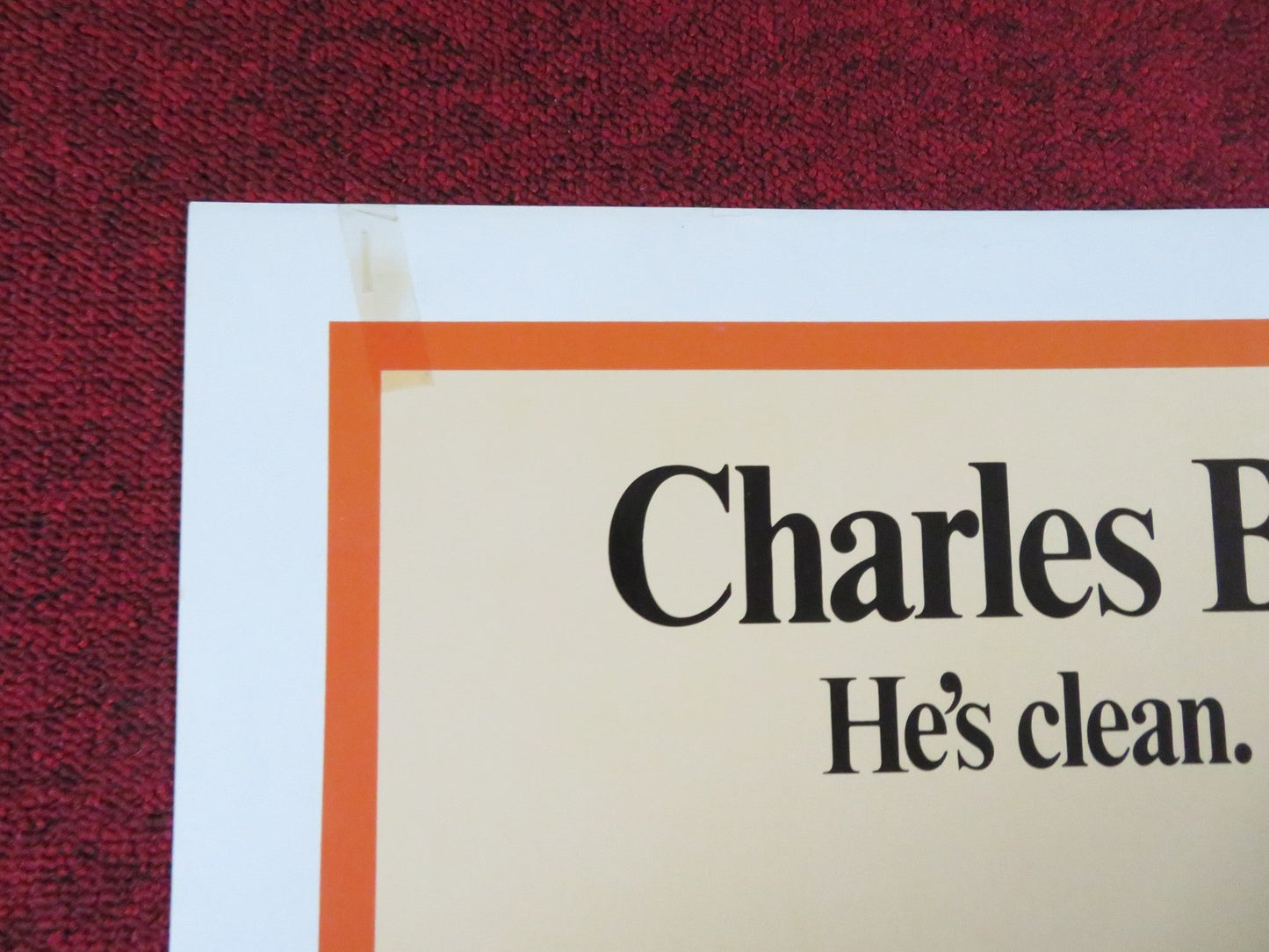 ST. IVES FOLDED US ONE SHEET POSTER CHARLES BRONSON JOHN HOUSEMAN 1976 Rendezvous Cinema Movie posters