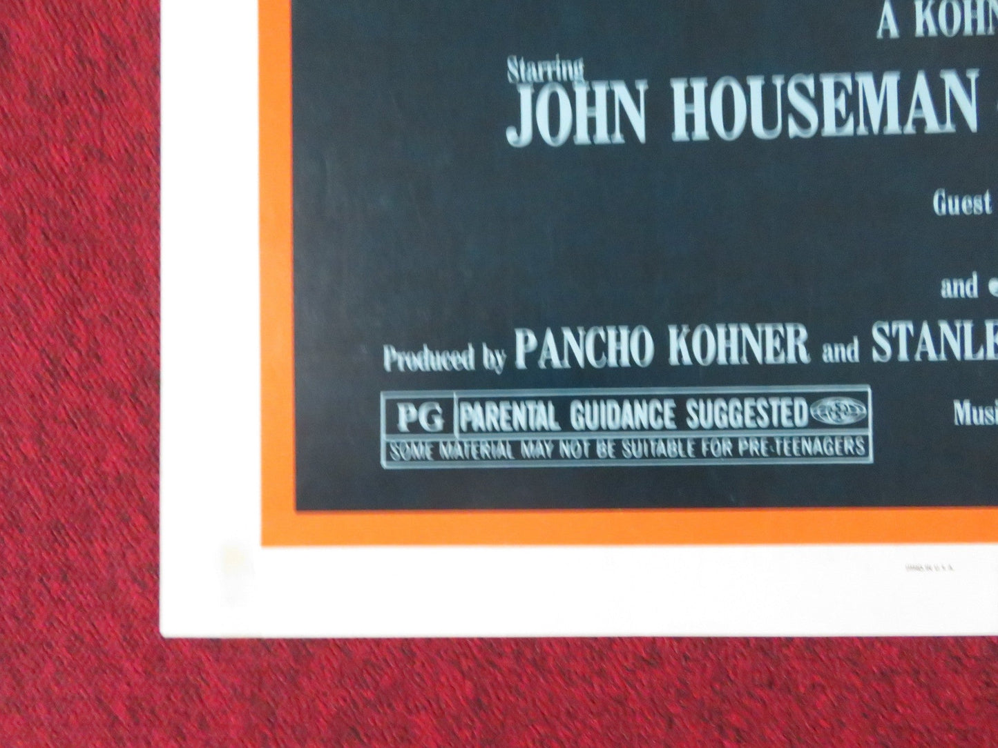 ST. IVES FOLDED US ONE SHEET POSTER CHARLES BRONSON JOHN HOUSEMAN 1976 Rendezvous Cinema Movie posters