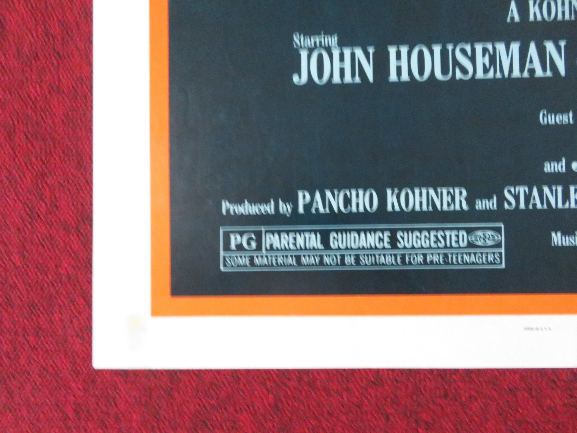 ST. IVES FOLDED US ONE SHEET POSTER CHARLES BRONSON JOHN HOUSEMAN 1976 Rendezvous Cinema Movie posters