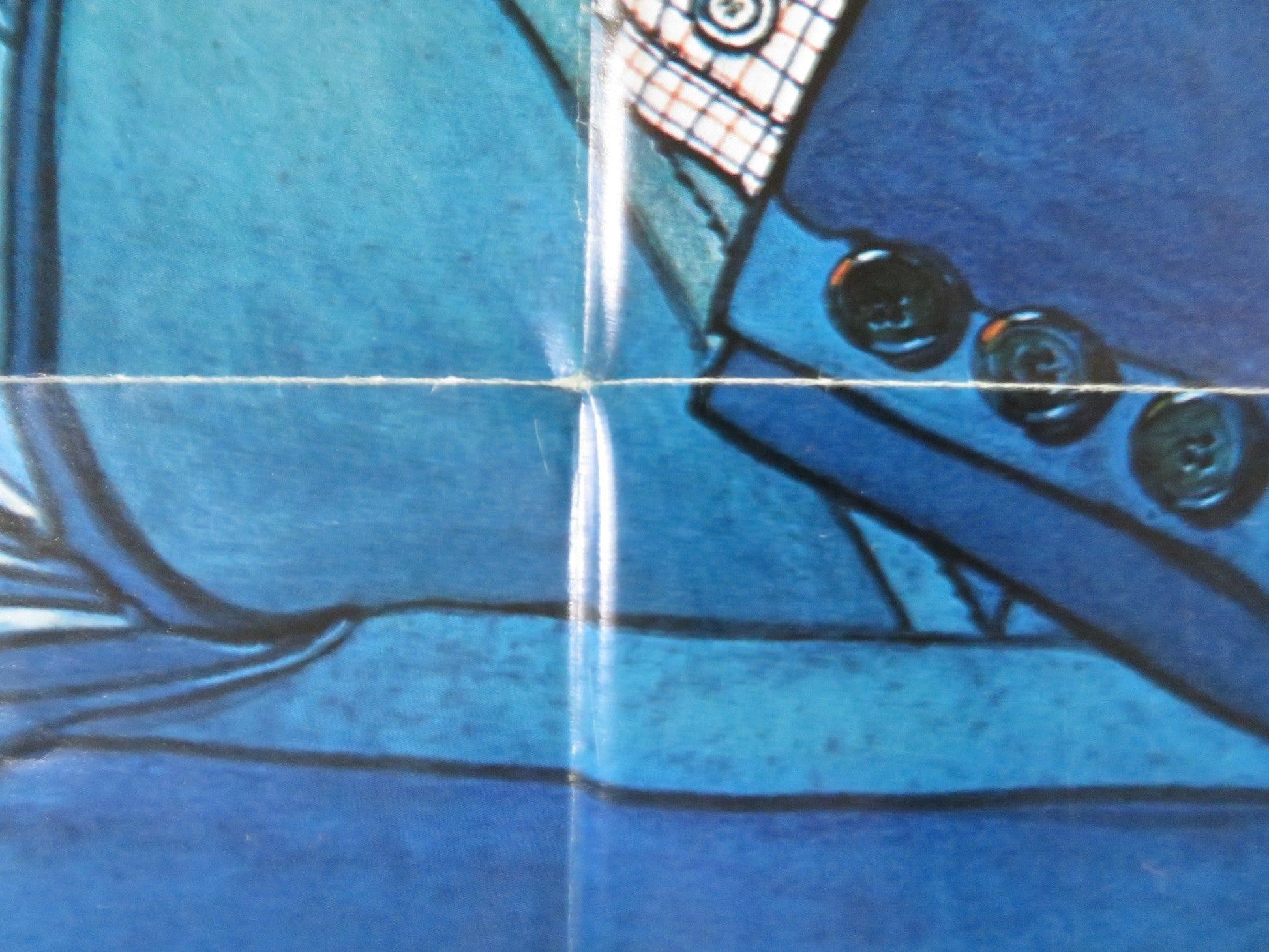 ST. IVES FOLDED US ONE SHEET POSTER CHARLES BRONSON JOHN HOUSEMAN 1976 Rendezvous Cinema Movie posters