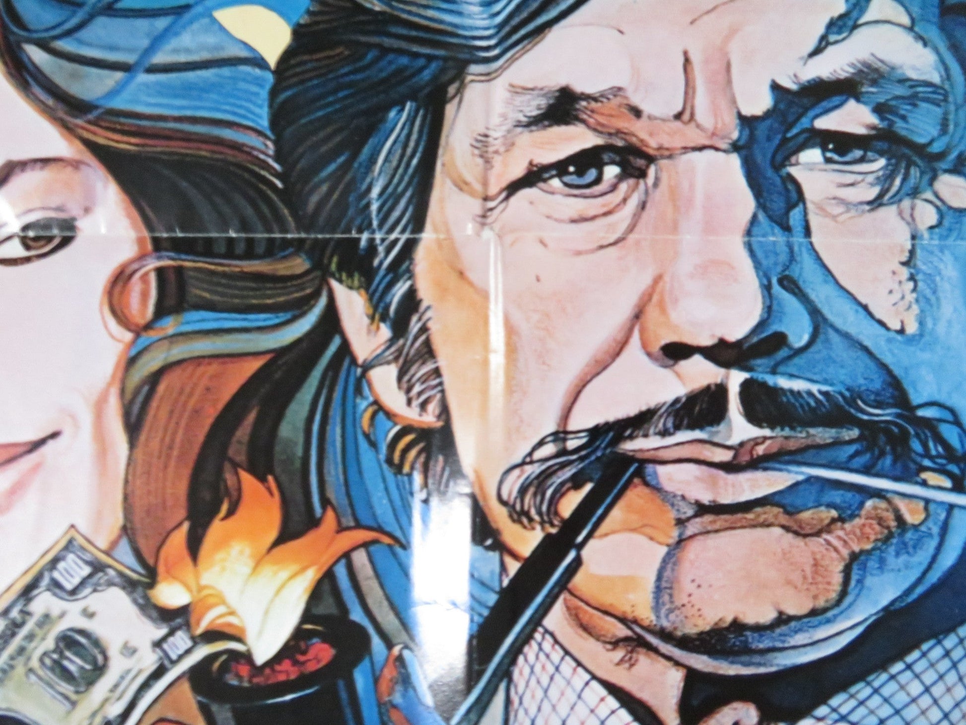 ST. IVES FOLDED US ONE SHEET POSTER CHARLES BRONSON JOHN HOUSEMAN 1976 Rendezvous Cinema Movie posters