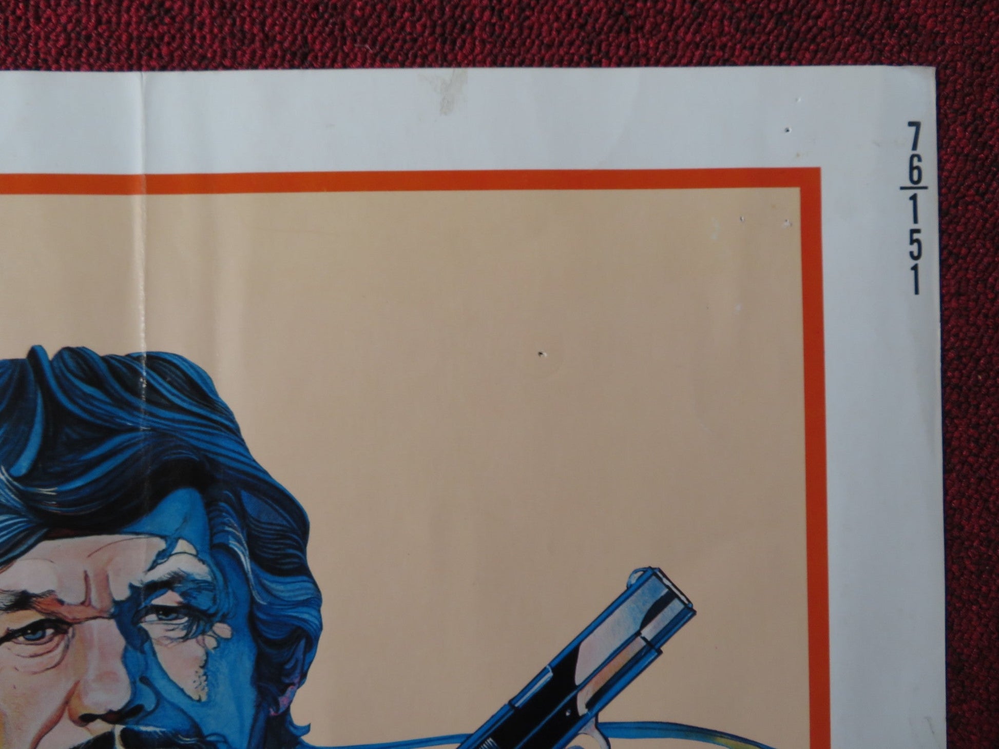 ST IVES US HALF SHEET (22"x 28") POSTER CHARLES BRONSON JOHN HOUSEMAN 1976 Rendezvous Cinema Movie posters